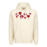 Tofu love and  love balloons Premium Hoodie - AdoDesignShop