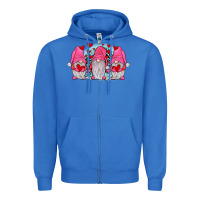 True Royal gnomies valentines day Zipper Hoodie - JahusDesignShop