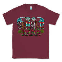 Burgundy summer nana Classic Tee - CowhideDigitalArt