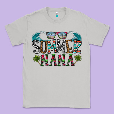 Summer Nana Classic Tee Designed By Cowhidedigitalart