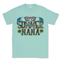 Seafoam summer nana Classic Tee - CowhideDigitalArt