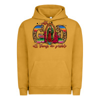 With God All Things Are Possible Lady Of Guadalupe Urban Hoodie | Teevron
