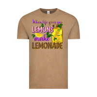 Vintage Coffee when life gives you lemons make lemonade Vintage Tee - texasbilliewilder