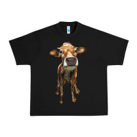 Black heifer cow Urban Heavy Tee - RanaPortraitStore