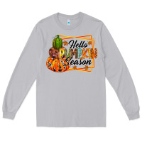 Moon Dust hello pumpkin season Long Sleeve Tee - RacoonDesign