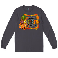 Smoke hello pumpkin season Long Sleeve Tee - RacoonDesign