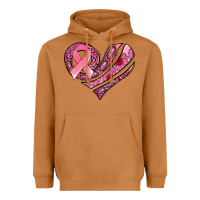 Meerkat breast cancer awareness heart Heavyweight Hoodie - Jasminsmagicworld