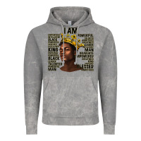 Cloud Rock afro man black king i am Vintage Hoodie - texasbilliewilder