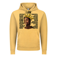 Vintage Mustard afro man black king i am Vintage Hoodie - texasbilliewilder
