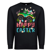 Black easter monster truck Premium Sweatshirt - MaliasSmallBusiness