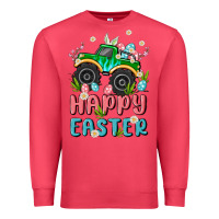 Cardinal easter monster truck Premium Sweatshirt - MaliasSmallBusiness