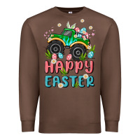 Chestnut easter monster truck Premium Sweatshirt - MaliasSmallBusiness