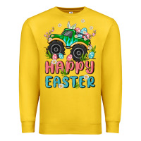 Lemon easter monster truck Premium Sweatshirt - MaliasSmallBusiness