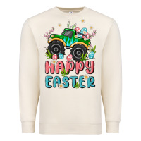 Sandshell easter monster truck Premium Sweatshirt - MaliasSmallBusiness