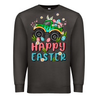 Smoke easter monster truck Premium Sweatshirt - MaliasSmallBusiness