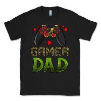 Black gamer dad Classic Tee - HRA Design Shop