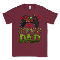 Burgundy gamer dad Classic Tee - HRA Design Shop