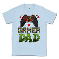 Dusty Blue gamer dad Classic Tee - HRA Design Shop