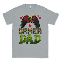 Heather Grey gamer dad Classic Tee - HRA Design Shop