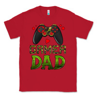 Red gamer dad Classic Tee - HRA Design Shop