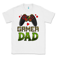 White gamer dad Classic Tee - HRA Design Shop