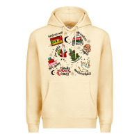 Pina Colada Merry Christmas Premium Hoodie - MaliasSmallBusiness