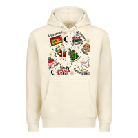 Sandshell Merry Christmas Premium Hoodie - MaliasSmallBusiness