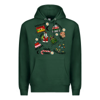 Sports Green Merry Christmas Premium Hoodie - MaliasSmallBusiness