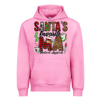 Fuchsia Pink santa's favorite ma medical assistant Urban Hoodie - Jasminsmagicworld