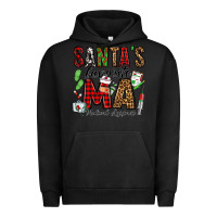 Pigment Black santa's favorite ma medical assistant Urban Hoodie - Jasminsmagicworld