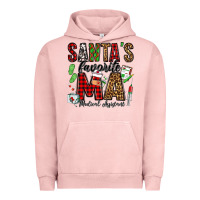 Pigment Salmon santa's favorite ma medical assistant Urban Hoodie - Jasminsmagicworld