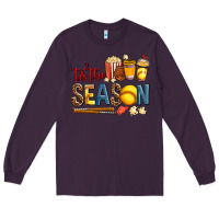 Plum tis the season softball Long Sleeve Tee - AdoDesignShop