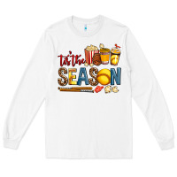White tis the season softball Long Sleeve Tee - AdoDesignShop