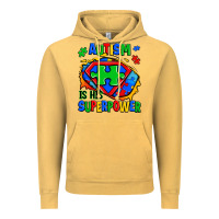 Vintage Mustard autism is his superpower ripped Vintage Hoodie - Zillion Design Studio