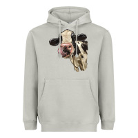 Moon Dust Cute Holstein Heifer Heavyweight Hoodie - LillyAllenDesigns