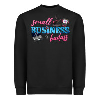 Black small business badass Heavyweight Sweatshirt - texasbilliewilder