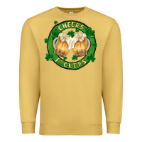 Antique Gold cheers fckers Premium Sweatshirt - MaliasSmallBusiness