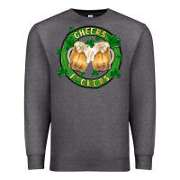 Charcoal Heather cheers fckers Premium Sweatshirt - MaliasSmallBusiness
