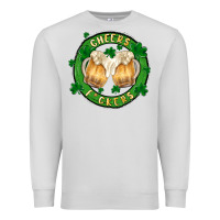 Dove Grey cheers fckers Premium Sweatshirt - MaliasSmallBusiness