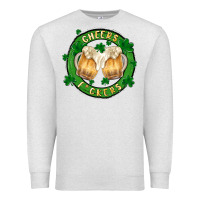 Oatmeal Heather cheers fckers Premium Sweatshirt - MaliasSmallBusiness