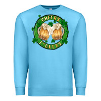Ocean Blue cheers fckers Premium Sweatshirt - MaliasSmallBusiness