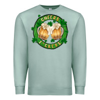 Seafoam cheers fckers Premium Sweatshirt - MaliasSmallBusiness