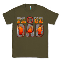 Army Green proud dad Classic Tee - HRA Design Shop