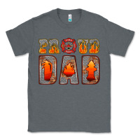 Charcoal Heather proud dad Classic Tee - HRA Design Shop