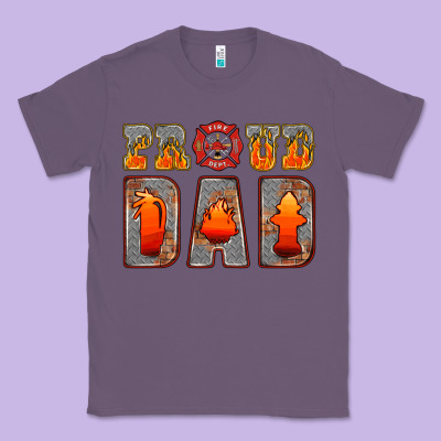 Proud Dad Classic Tee Designed By Hra Design Shop
