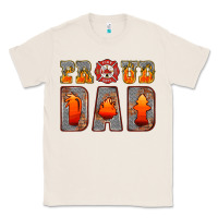 Natural proud dad Classic Tee - HRA Design Shop