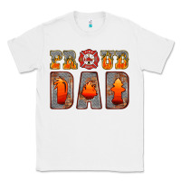 White proud dad Classic Tee - HRA Design Shop