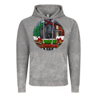 Cloud Rock Black Angus Cattle Merry Christmas Vintage Hoodie - RanaPortraitStore