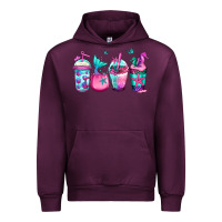 Mauve Wine mermaid underwater coffee Urban Hoodie - Jasminsmagicworld
