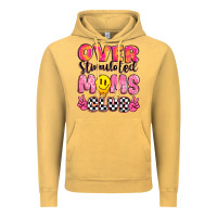Vintage Mustard over stimulated moms club Vintage Hoodie - JahusDesignShop
